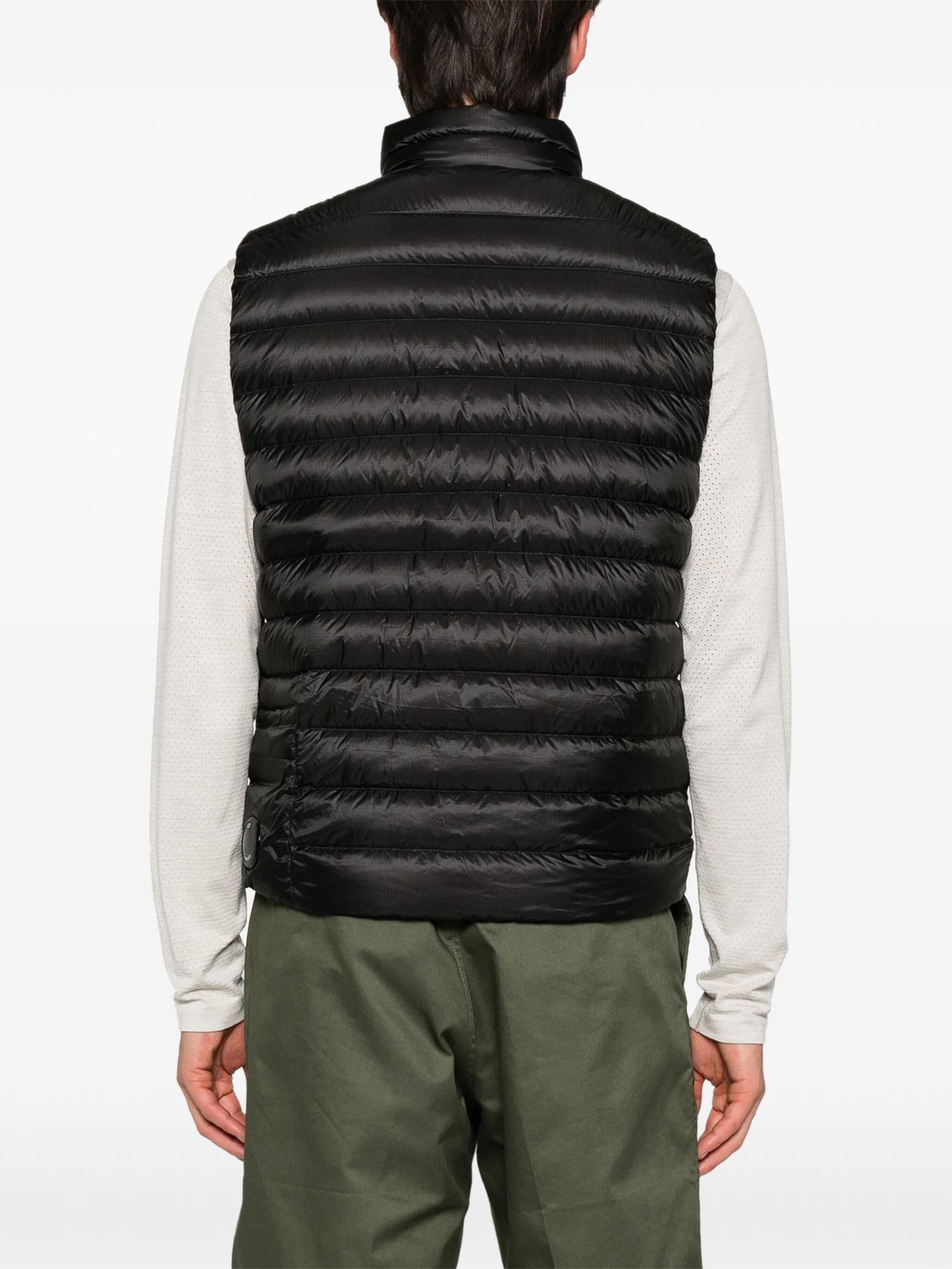 C.P. COMPANY Lens-Detail Padded Gilet Black