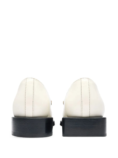 JACQUEMUS Les Mocassins Loafers Off-White