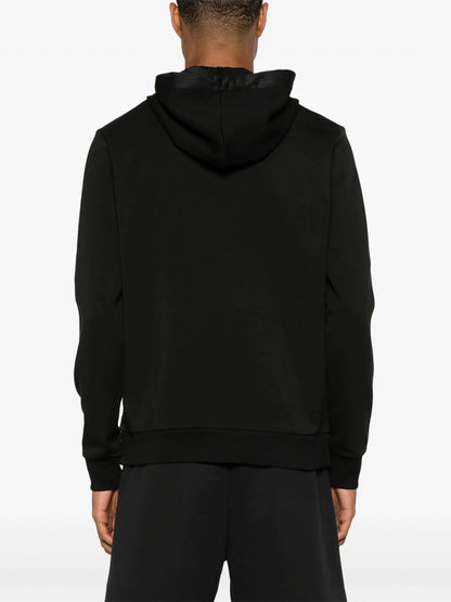 BOSS Soody 1 Logo-raised Drawstring Hoodie Black