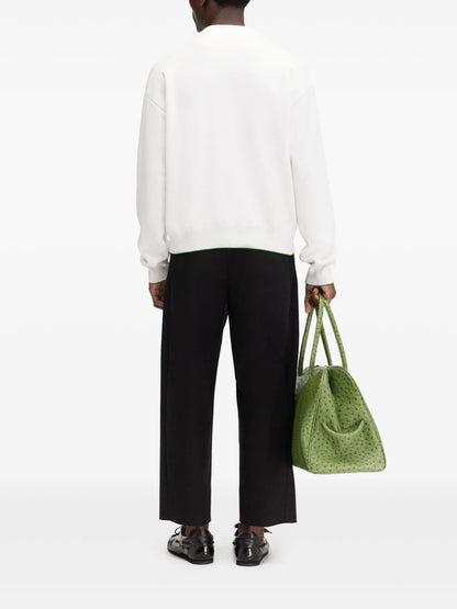 JACQUEMUS The Venice Logo Sweatshirt White