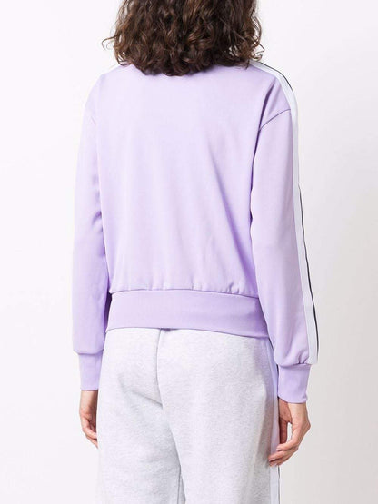 PALM ANGELS WOMEN Logo Bomber Jacket Purple