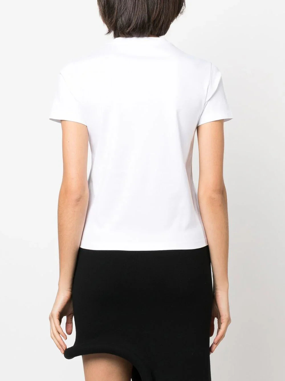 LANVIN WOMEN Classic Fit Lanvin Curb T-Shirt Optic White