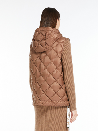 MAX MARA WOMEN Cube Trefa Gilet Brown