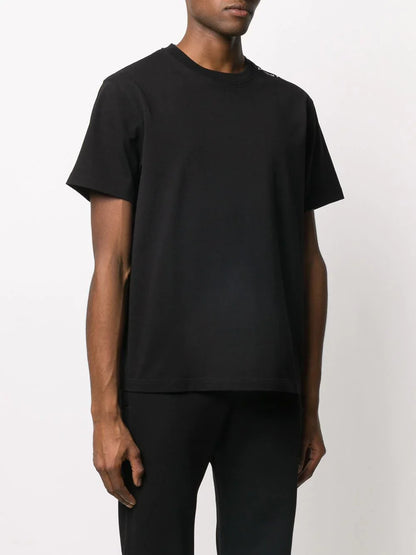 PACO RABANNE UNISEX Logo T-Shirt Black