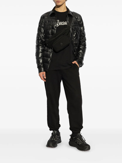 MONCLER Varsity Logo T-shirt Black