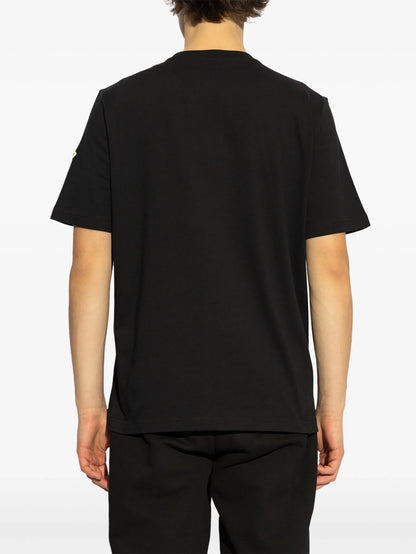 MONCLER Varsity Logo T-shirt Black