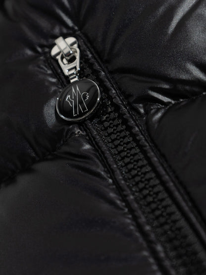 MONCLER WOMEN Gles Hooded Short Down Jacket Black