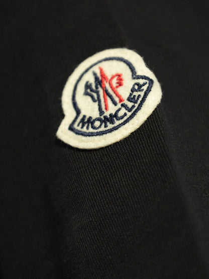 MONCLER Varsity Logo T-shirt Black