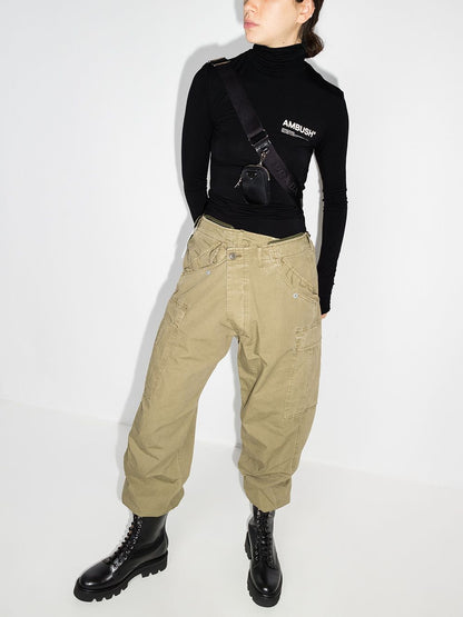 AMBUSH WOMEN Workshop roll neck T-shirt Black