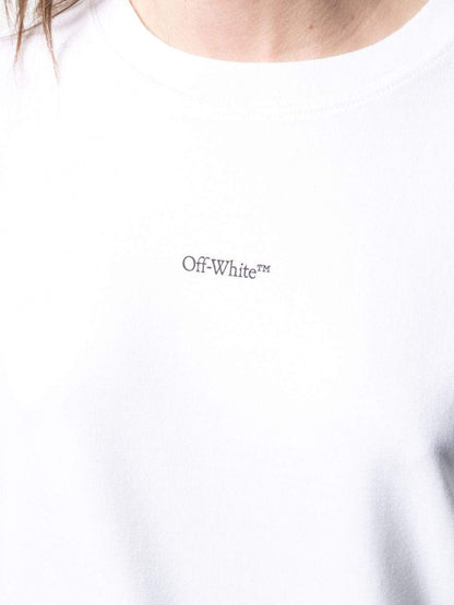 OFF-WHITE WOMEN Botanical Tomboy T-Shirt White
