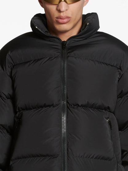 BALENCIAGA Quilted Puffer Oversized Jacket Black