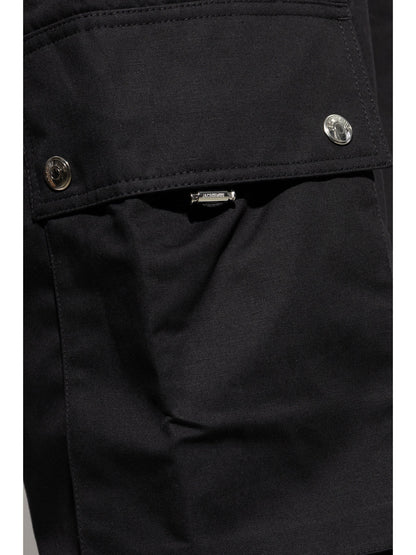 JACQUEMUS Le Cargo Woven Trousers Black