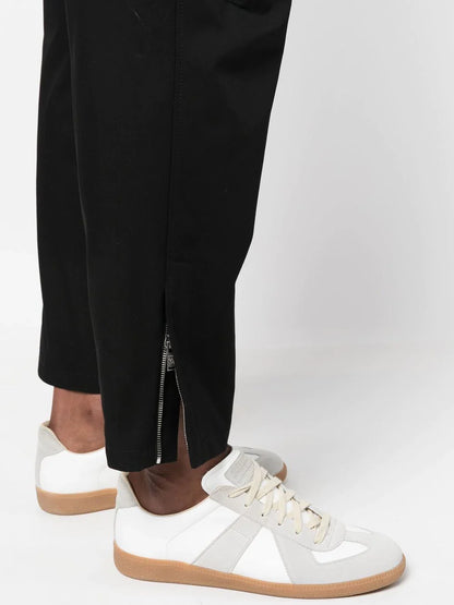 LANVIN New Biker Trousers Black