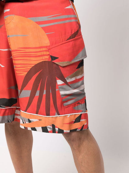 PALM ANGELS Hawaii Shorts