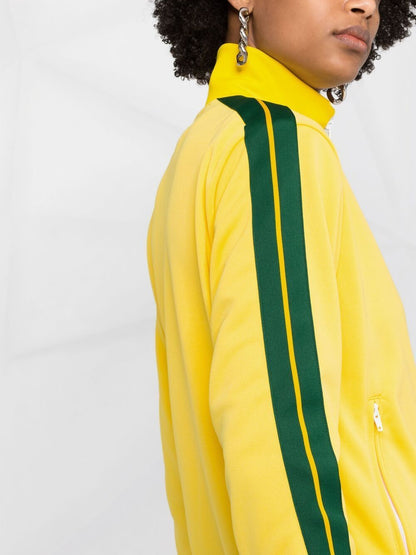 PALM ANGELS WOMEN Side-stripe track jacket Yellow