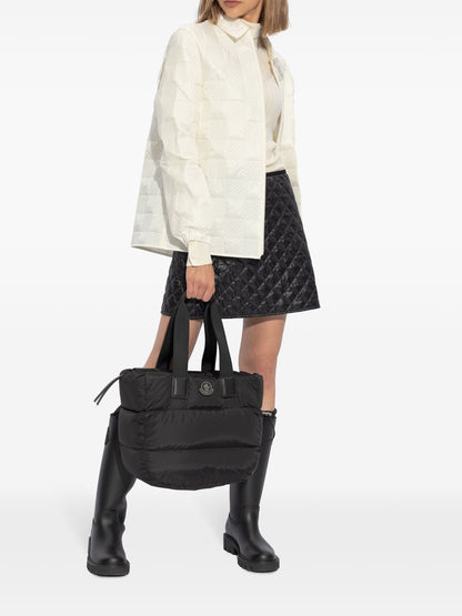MONCLER WOMEN Kickstream High Rain Boots Black