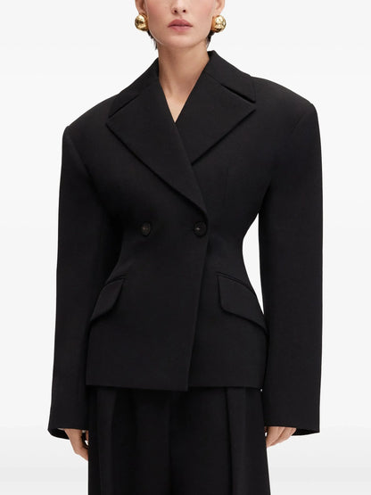 JACQUEMUS WOMEN The Norma Blazer Black