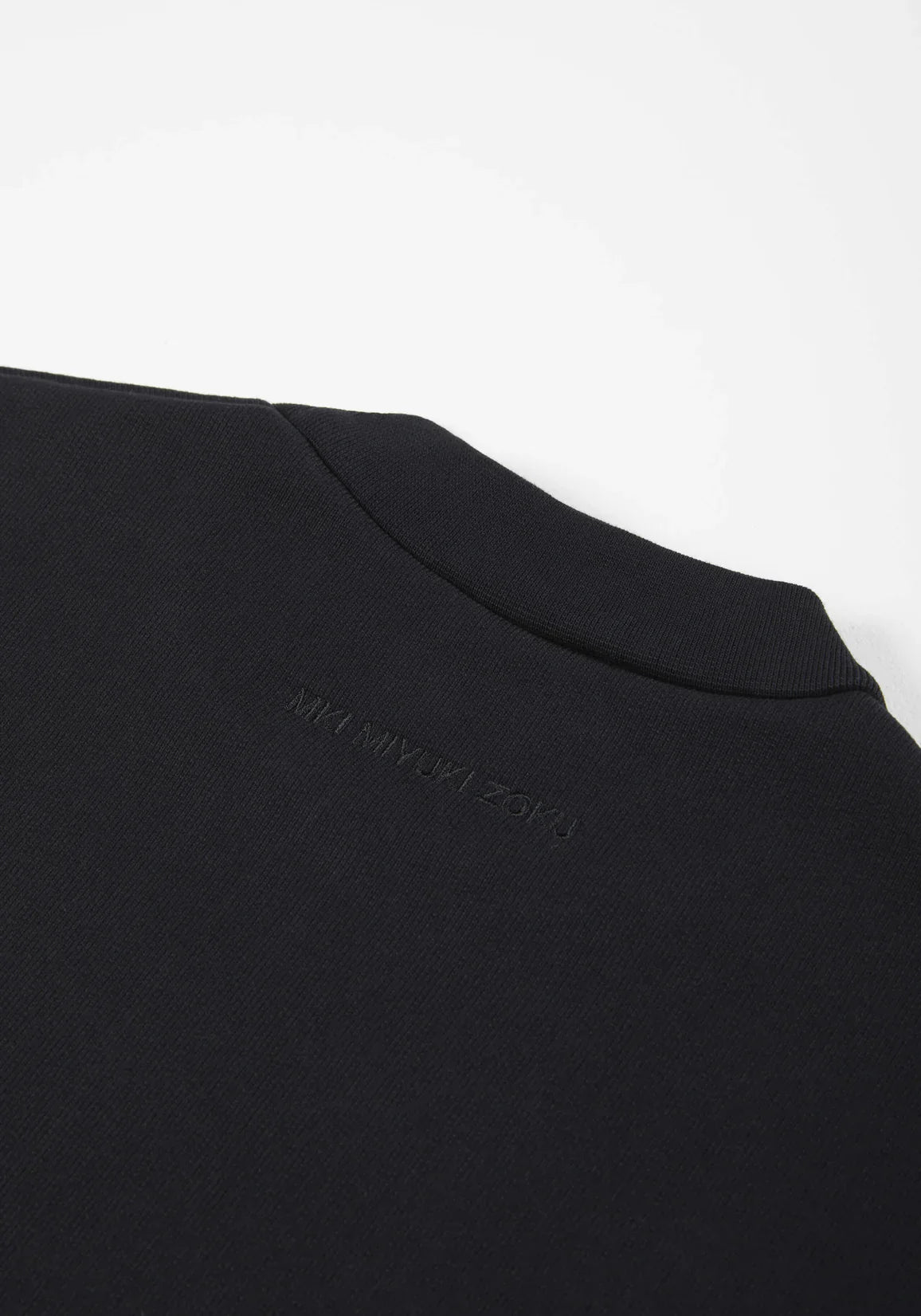 MKI MIYUKI ZOKU 800 GSM Superweight Crewneck Black