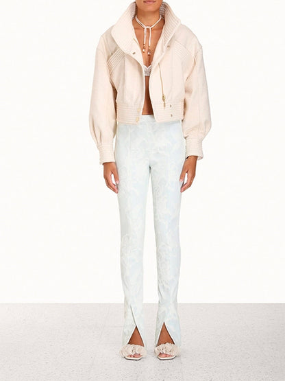 ZIMMERMANN WOMEN Wonderland Denim Trouser White