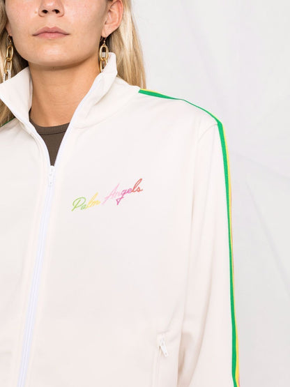PALM ANGELS WOMEN Miami logo track jacket Multicolour