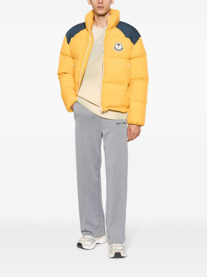 MONCLER GENIUS X 8 MONCLER PALM ANGELS Nevis Short Down Jacket Yellow
