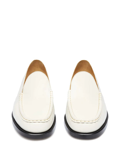 JACQUEMUS Les Mocassins Loafers Off-White