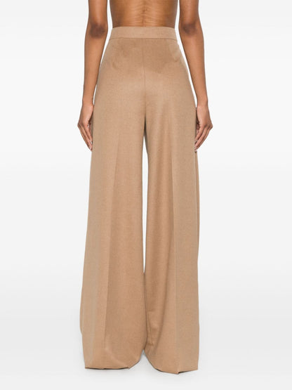 MAX MARA WOMEN Fagus Long Trousers Light Brown