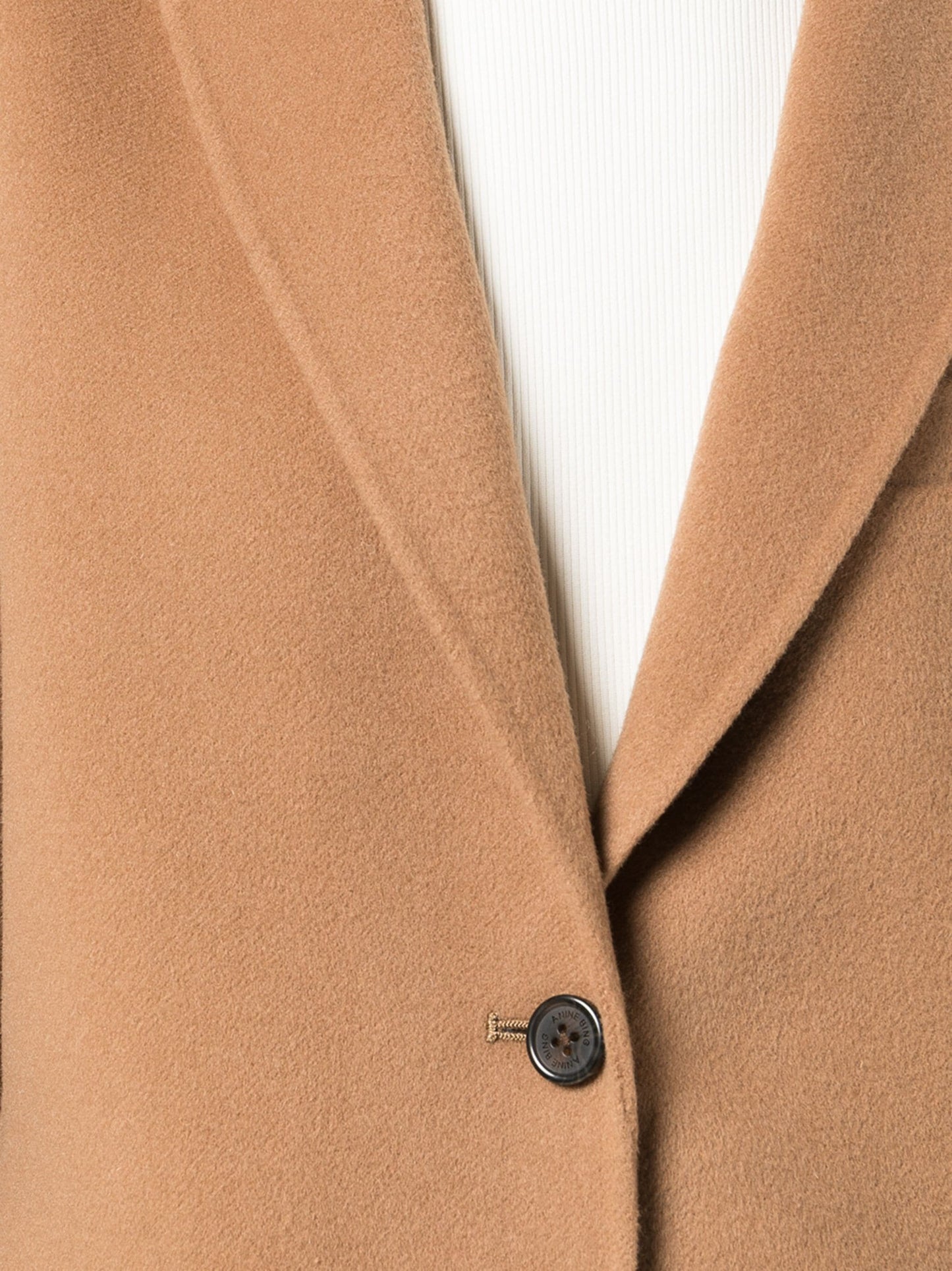 ANINE BING WOMEN Quinn Single Breasted Blazer Brown