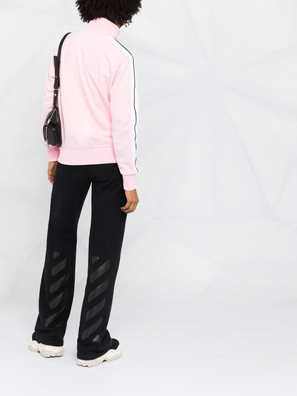 PALM ANGELS WOMEN Chest Logo Track Jacket Pink
