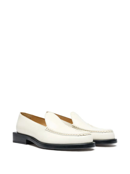 JACQUEMUS Les Mocassins Loafers Off-White