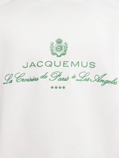 JACQUEMUS The Venice Logo Sweatshirt White
