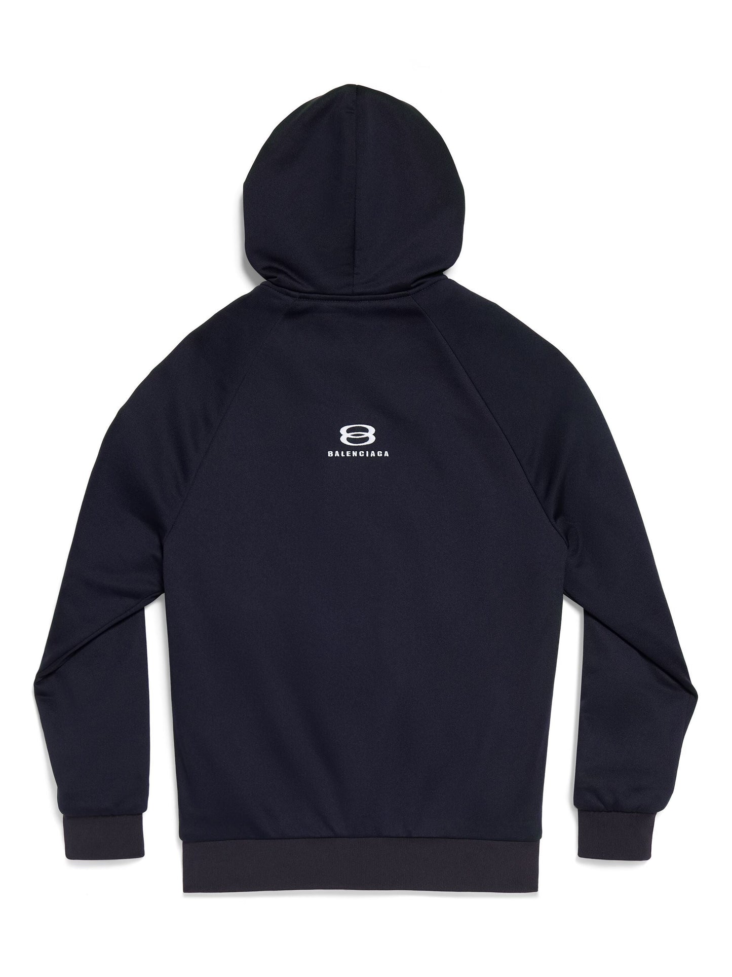 BALENCIAGA Unity Sports Icon Zipped Hoodie Navy Blue