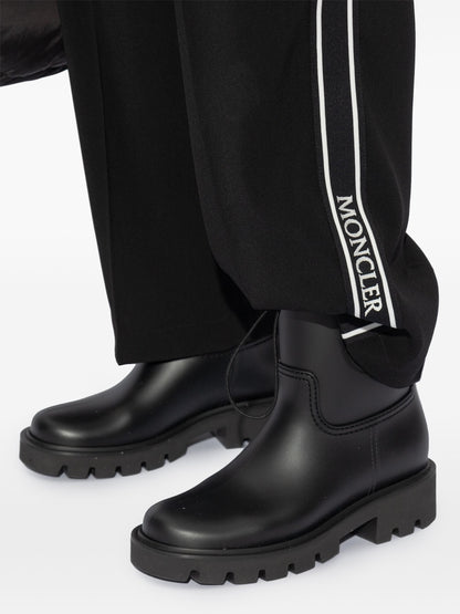MONCLER WOMEN Kickstream Rain Boots Black