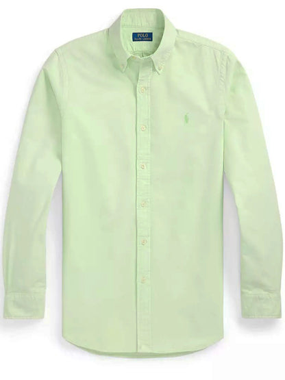 RALPH LAUREN Polo Pony Shirt Light Green
