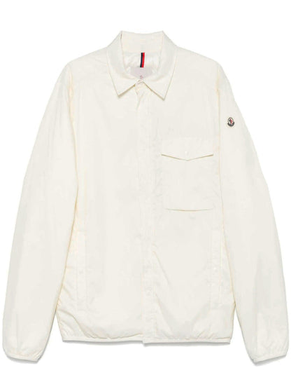 MONCLER Arpont Down Shirt Jacket White