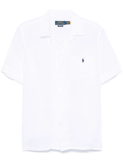 RALPH LAUREN Linen Shirt White