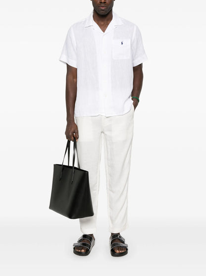 RALPH LAUREN Linen Shirt White