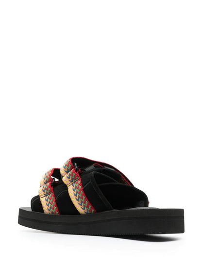 LANVIN x Suicoke Curb Sandals Black