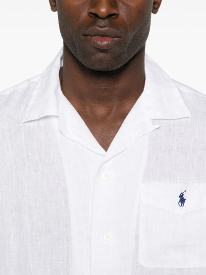RALPH LAUREN Linen Shirt White