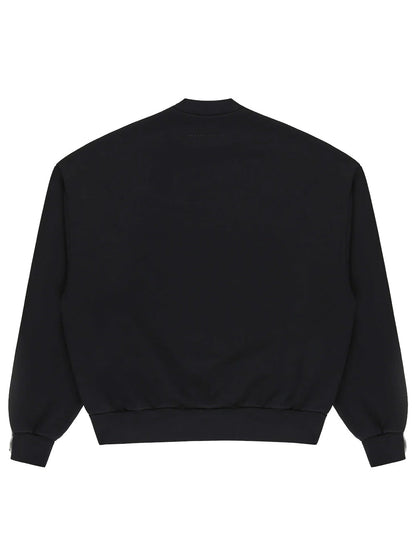 MKI MIYUKI ZOKU 800 GSM Superweight Crewneck Black