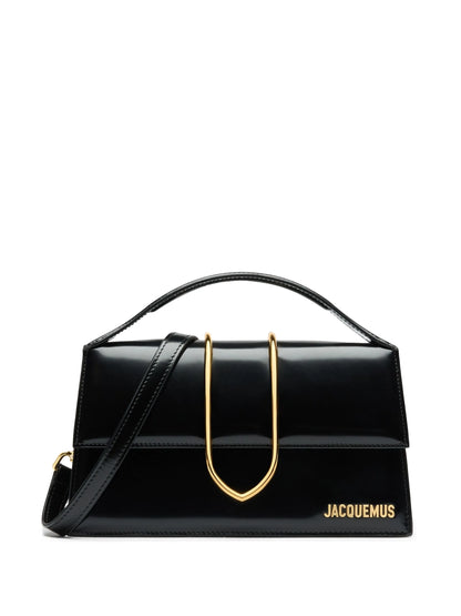 JACQUEMUS WOMEN Le Grand Bambino Tote Bag Black