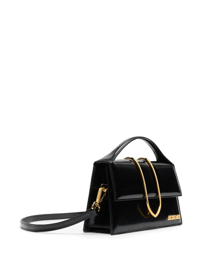 JACQUEMUS WOMEN Le Grand Bambino Tote Bag Black