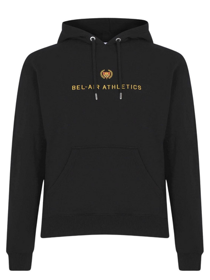 BEL-AIR ATHLETICS Academy Crest Hoodie Black