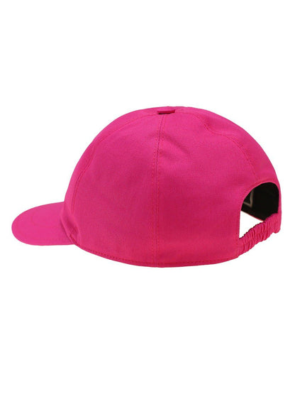 VERSACE KIDS Logo Patch Baseball Cap Pink