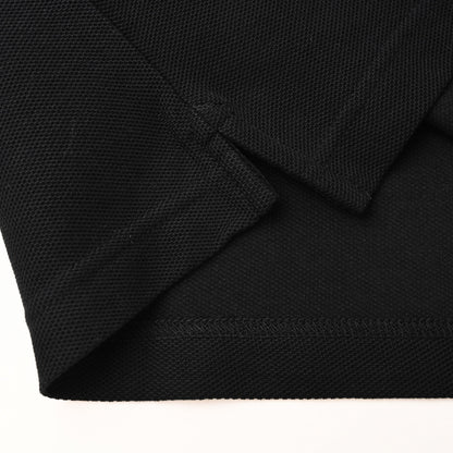 Prada Nylon Panel Polo – Black Edition