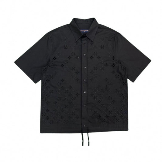 Louis Vuitton Monogram Cutout Shirt – Black Edition