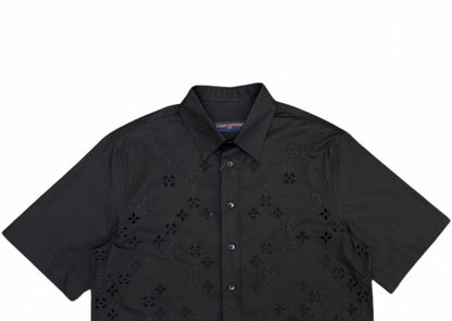 Louis Vuitton Monogram Cutout Shirt – Black Edition
