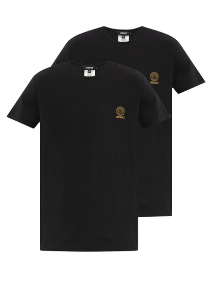 VERSACE 2-pack Medusa Undershirt Black