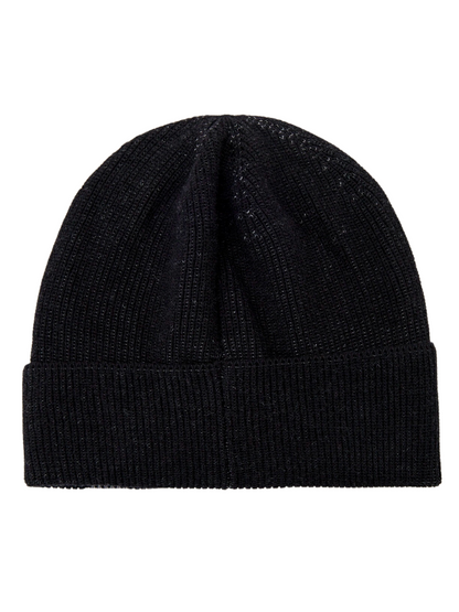 BOSS Lamico Knitted Beanie Hat Black