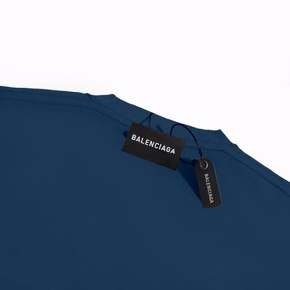 Balenciaga Tape Type T-Shirt Blue